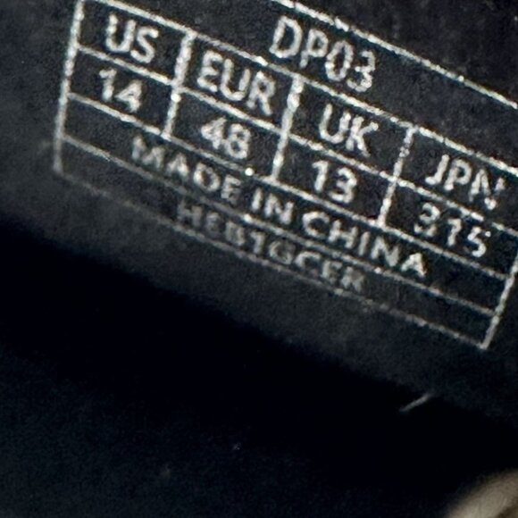 Bruno Marc Mens Black Dress Shoes Size 14 Leather Lace-Up Formal Office Footwear - Picture 9 of 9